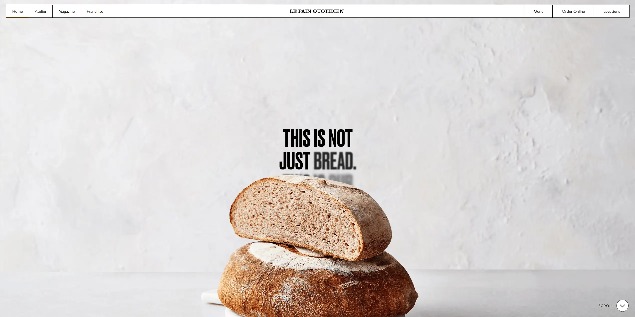Le Pain Quotidien international restaurant chain website